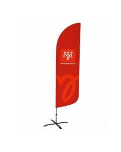 Beachflagg komplett